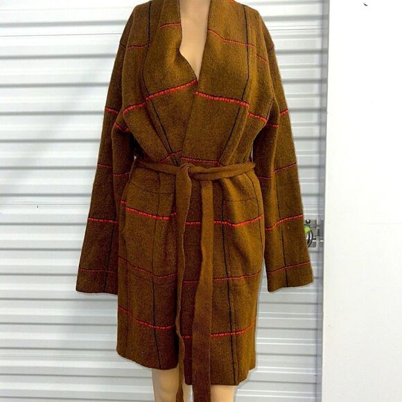 Time tru oversized brown cardigan - Picture 1 of 10